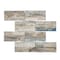 Apollo Tile Sample of Blue And Beige Subway 11.5"x11.5" Recycled Glass Tile APLNNR9904BLEC37 Sample - alternate 2